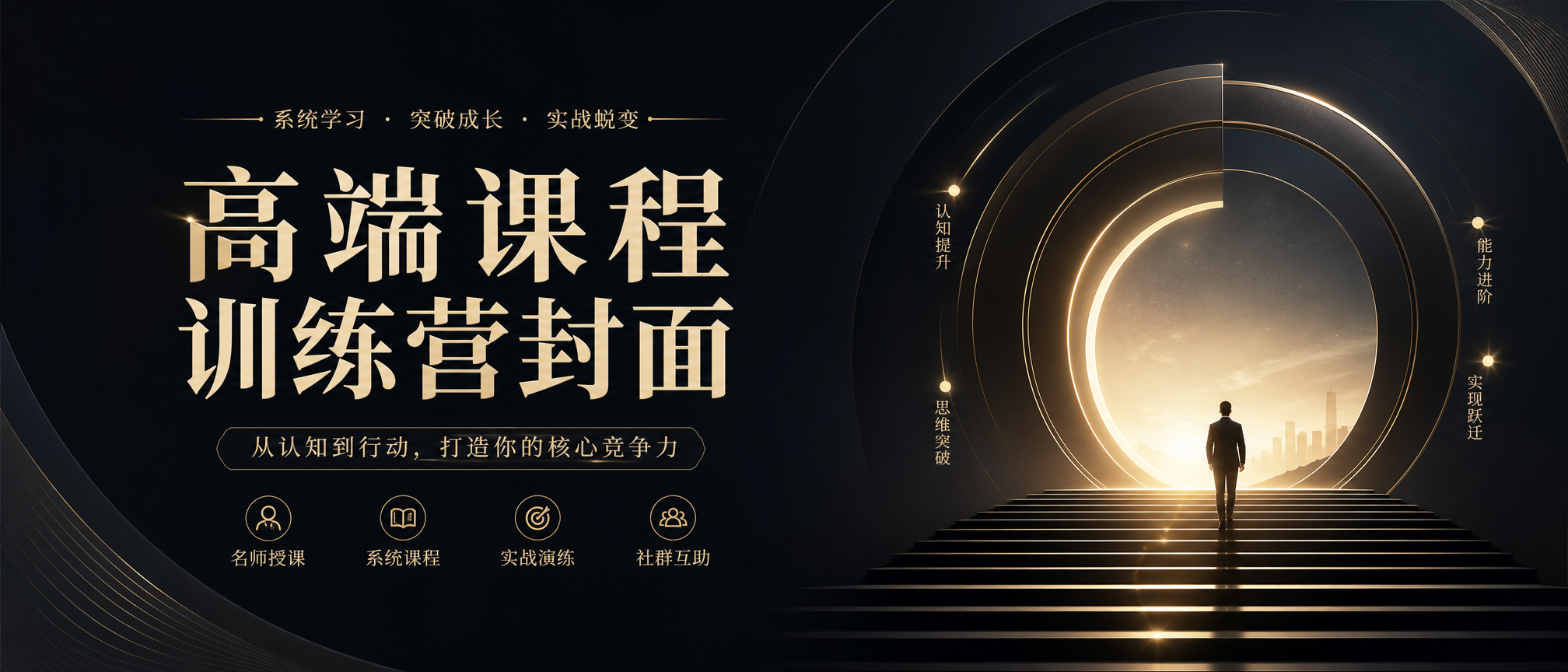 高端课程训练营封面