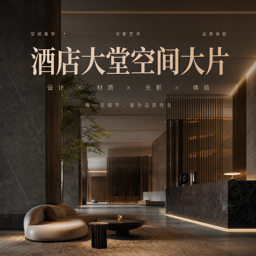 酒店大堂空间大片